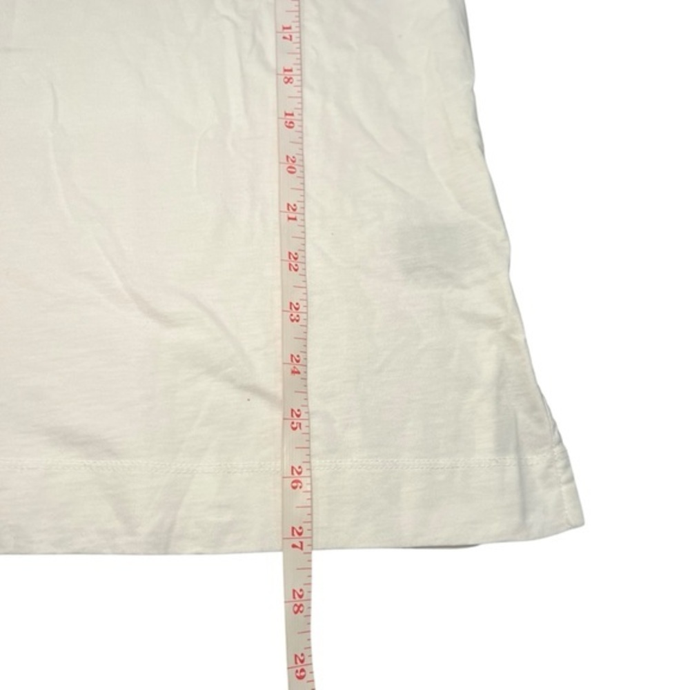 Ralph Lauren WHITE Women's Split-Neck Three-Quarter Sleeve Cotton Tunic 1X NWOT - Picture 8 of 13